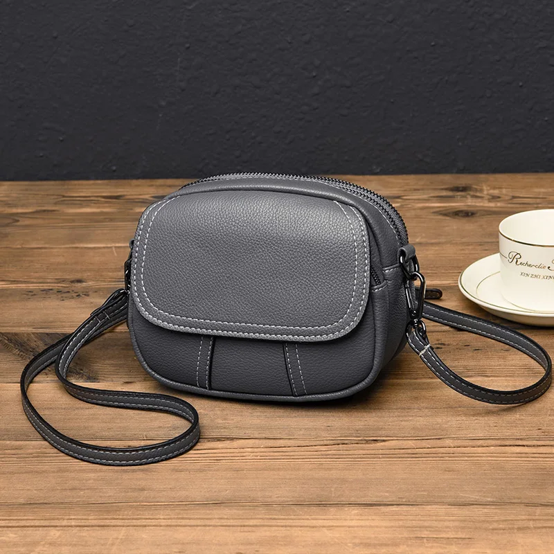 Высококачественные кожаные сумки-мессенджеры для женщин, круглая маленькая сумка на плечо, роскошная Брендовая женская сумка, Повседневная сумка с карманами