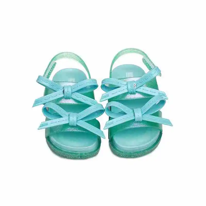 Мини 2 слоя лук Бразилия пластиковые сандалии для девочек летние детские сандалии обувь нескользящие девушки принцесса сандалии