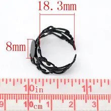 Смешанные регулируемые настройки филигранного Кольца 18,3 мм