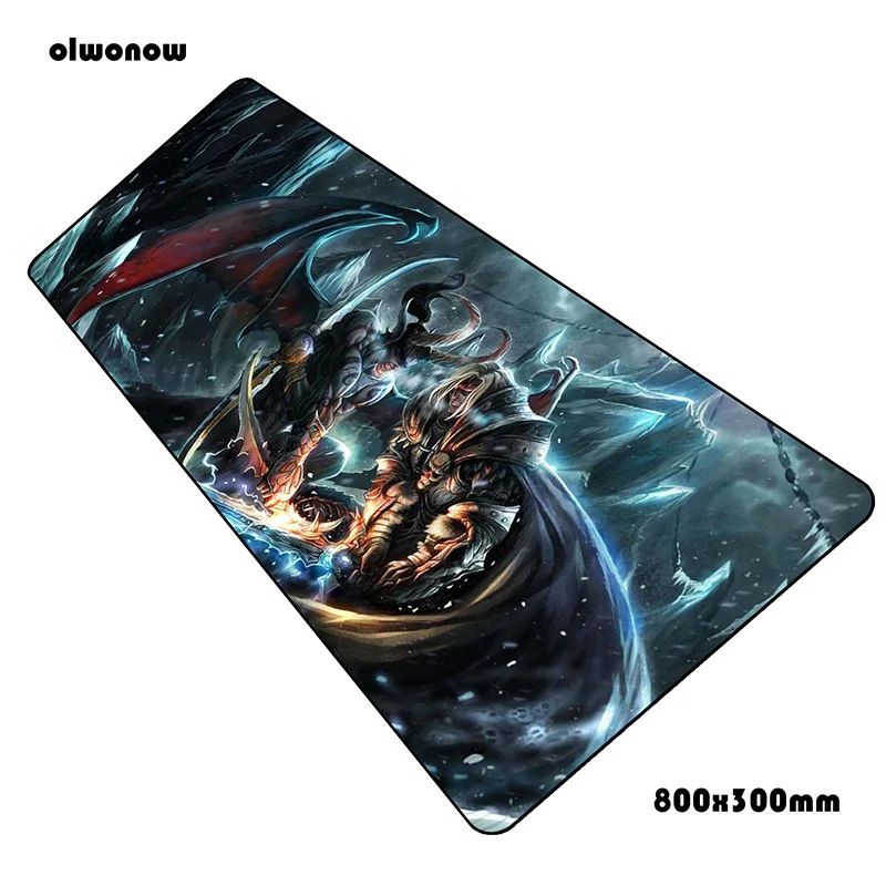 Azeroth padmouse 80x30 см игровой коврик для мыши горячая Распродажа коврик для мыши геймер компьютерный стол милый коврик notbook mousemate pc - Цвет: Size 800x300x2mm