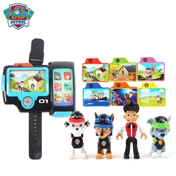 

Original Paw Patrol Dog watch summoner Action Figure Patrulla Canina Juguetes kids Toy for children