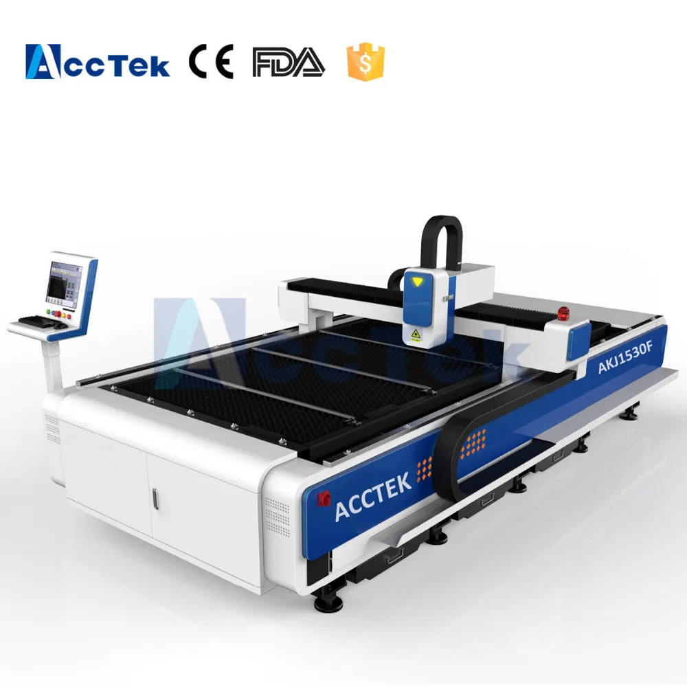 AKJ1530F fiber laser cutter