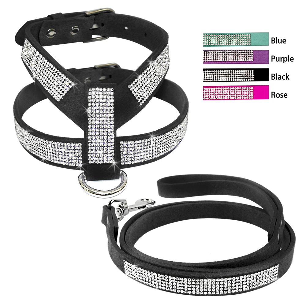 diamante dog lead