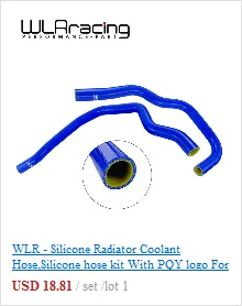 WLR RACING -Blue & yellow Silicone Kit