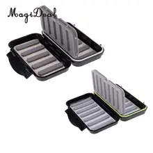 Двухсторонний Fly Box Слот пены рыболовные приманки крючок снасти Чехол для хранения водонепроницаемый S L