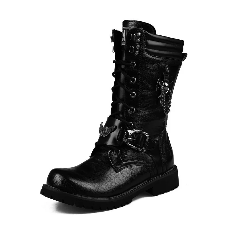 Pé Veludo Masculino Do Volta Homens Novo Sapatênis Preto Montaria Amarrado 2018 Inverno Dedo Casuais Fleece Em Europa Cruz De Mais Moda Botas BnfZ7xqqvU