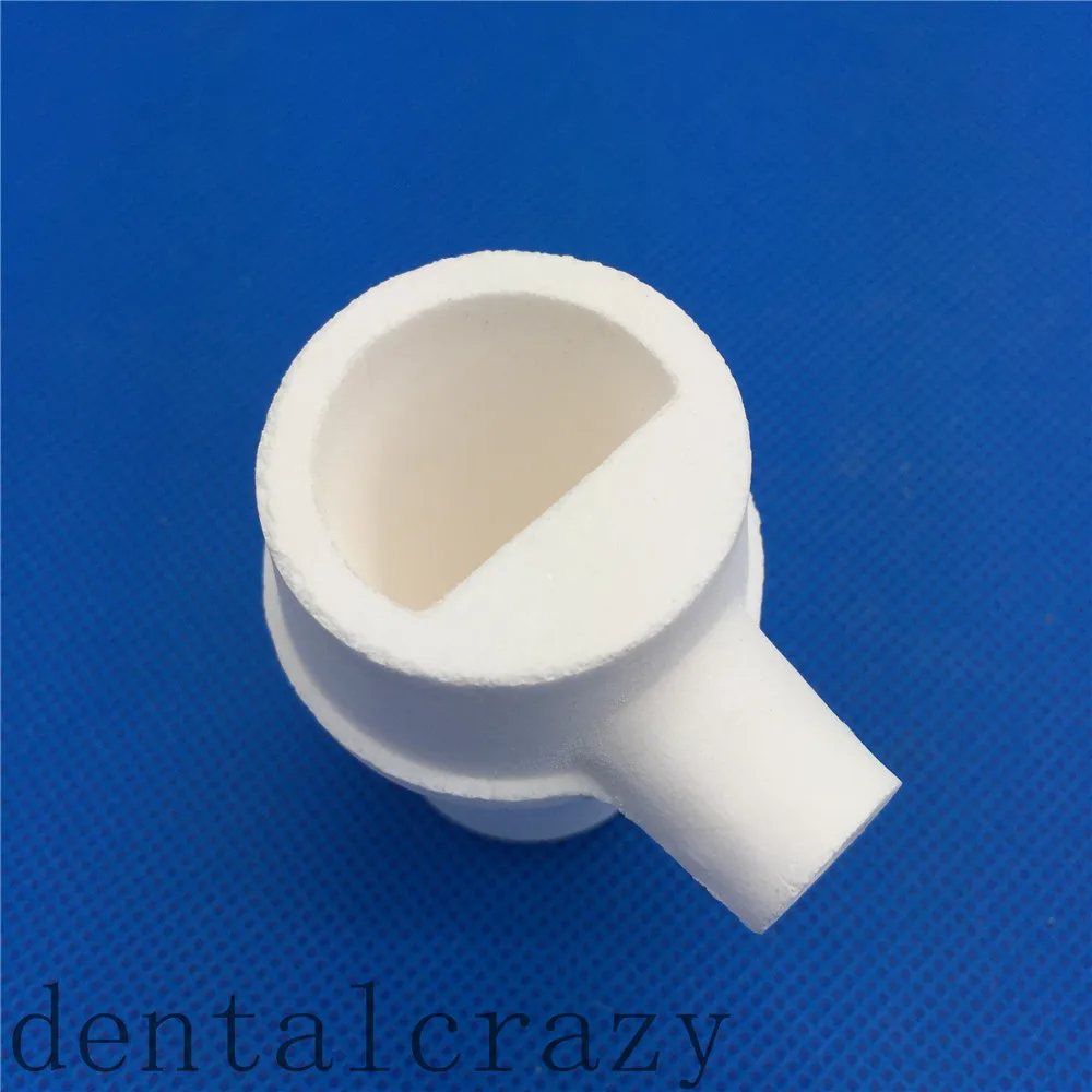 Goede New Dental Lab 4pcs Casting Quartz Crucible Hooded, Quartz Zirconia Centrifugaal Gieten Smeltkroes Hooded