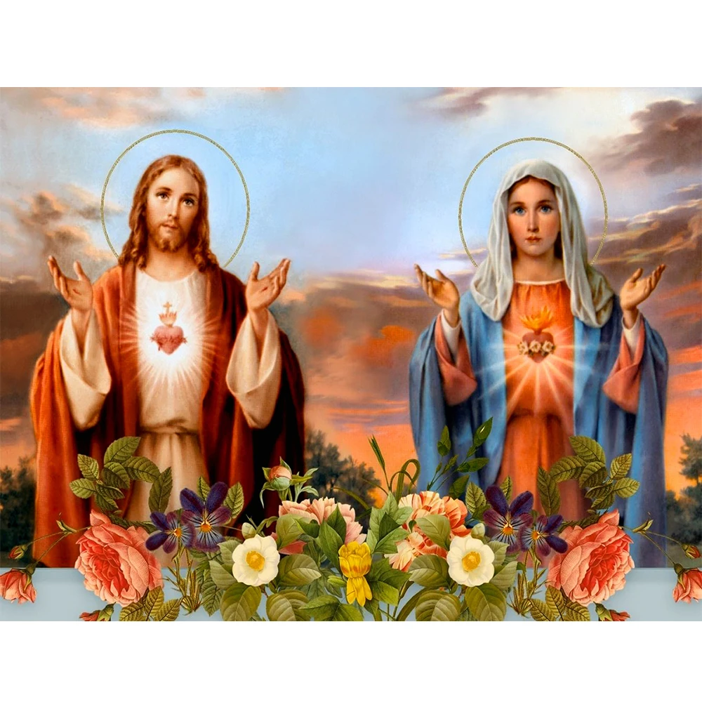 Huacan-Diamond-Mosaic-Religion-Cross-Stitch-Home-Decoration-Diamond-Embroidery-Handicraft-Christianity-Painting