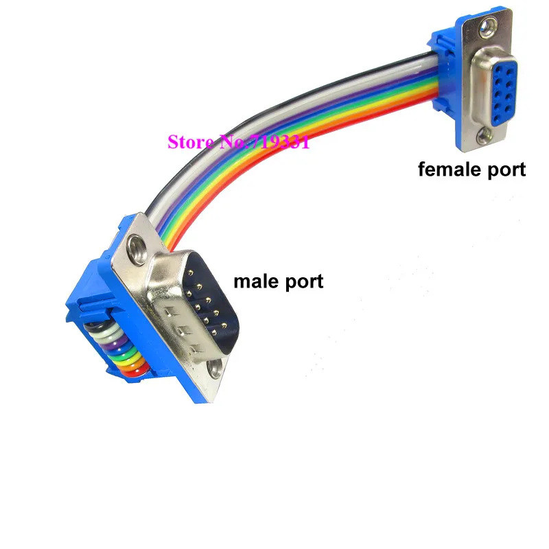 

DB9 Cable RS232 Motherboard Com Port Extension Cable Male To Female To Male And Female Cable