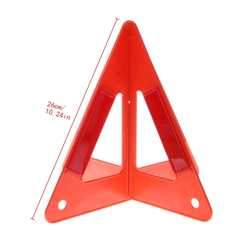 

Car Hazard Breakdown Warning Sign Emergency Reflective Triangle Stand Folding