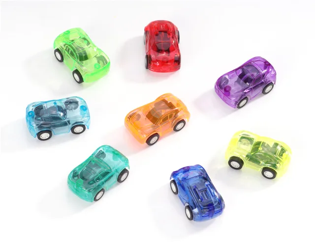 12Pcs/6Pcs Pull Back Car Toys Car Children Racing Car Baby Mini Cars Cartoon Pull Back Bus Truck Kids Toys Children Boy Gift GYH 6