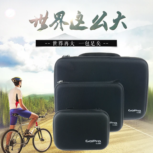 LANBEIKA For Gopro 3 Sizes Nylon Portable Storage Collection Bag Case for GoPro Hero 6 5 4 3+ SJCAM SJ5000 M20 SJ6 SJ7 EKEN