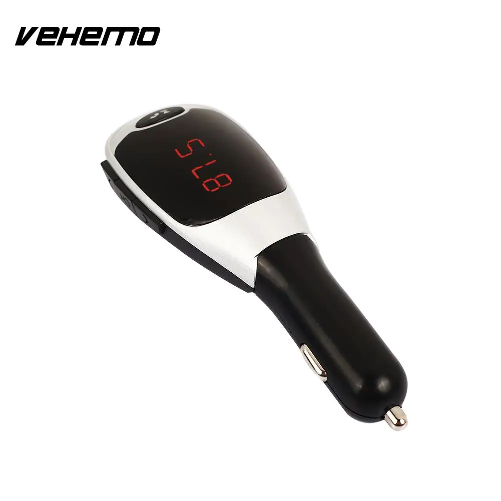 Vehemo M5 A2DP Wireless Transmitter Bluetooth Bluetooth Car Hands-Free FM Bluetooth Car Kit MP3 Car Charger AUX Smart Stereo