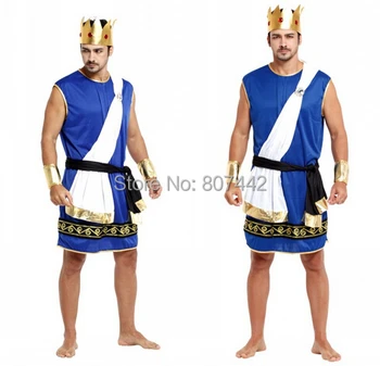 

Halloween cosplay costumes clothing; adult stage; The king costume dress dress