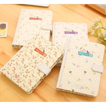 

1 PC Creative Flower Notebook Journal Diary Hard Cover Lined Cute Planner School Study Notebook Memo Notepad Stationery