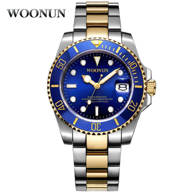 أعلى ماركة رجال الأعمال التلقائي الذاتي الرياح الميكانيكية ساعات عادية ووتش الرجال مضيئة الطلب horloges mannen reloj دي hombre