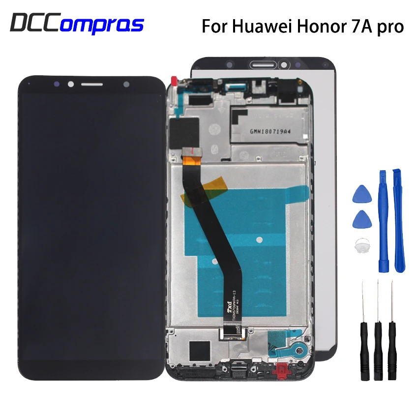 

Original For Huawei Honor 7A pro AUM-L29 Aum-L41 LCD Display Touch Screen Digitizer Phone Parts With Frame For Honor 7A Pro LCD