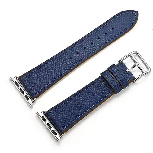 

Cross pattern Leather loop for apple watch band Single Tour series 1 2 3 4 strap for iwatch 40mm 44mm 38mm 42mmseries 5