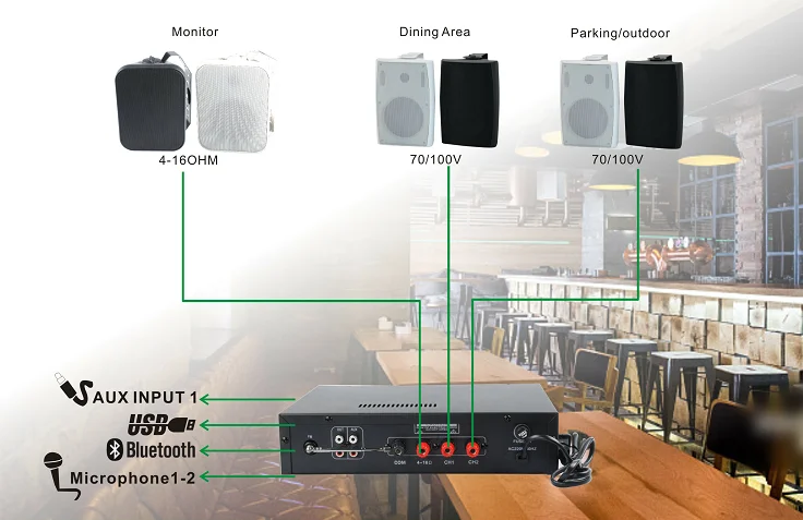 Mixer-Surround-Sound-2-Zone-Stereo-Home-2