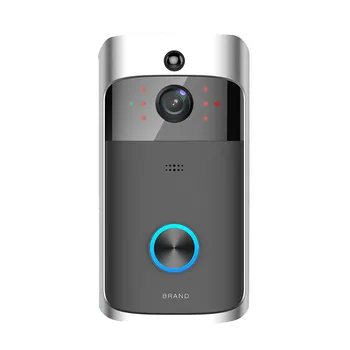 

HIPERDEAL Smart Video Wireless WiFi DoorBell IR Visual Camera Record Home Security System 18Oct27