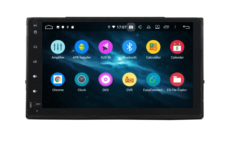 Excellent two din car dvd multimedia player for toyota corolla 2016 2017 with android 9.0 system octa core 4G RAM 64G ROM GPS navi wifi 6