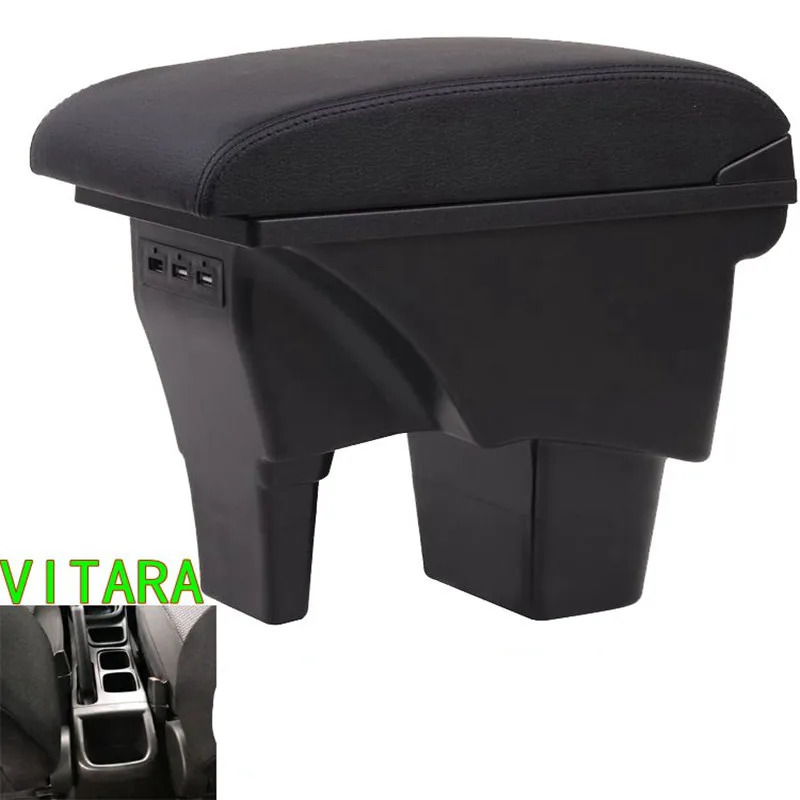 

for Suzuki VITARA armrest box Suzuki Vitra Punch-free central armrest can be charged