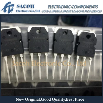 

Free Shipping 10Pairs 2SA1941 + 2SC5198 TO-3P Silicon NPN + PNP Audio amplifier transistor