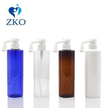 

250ml Plastic Nozzle Spray Free Shipping Refillable Bottle Empty Hand Sanitizer Long Pole Cosmetic Containers Pump Bottles