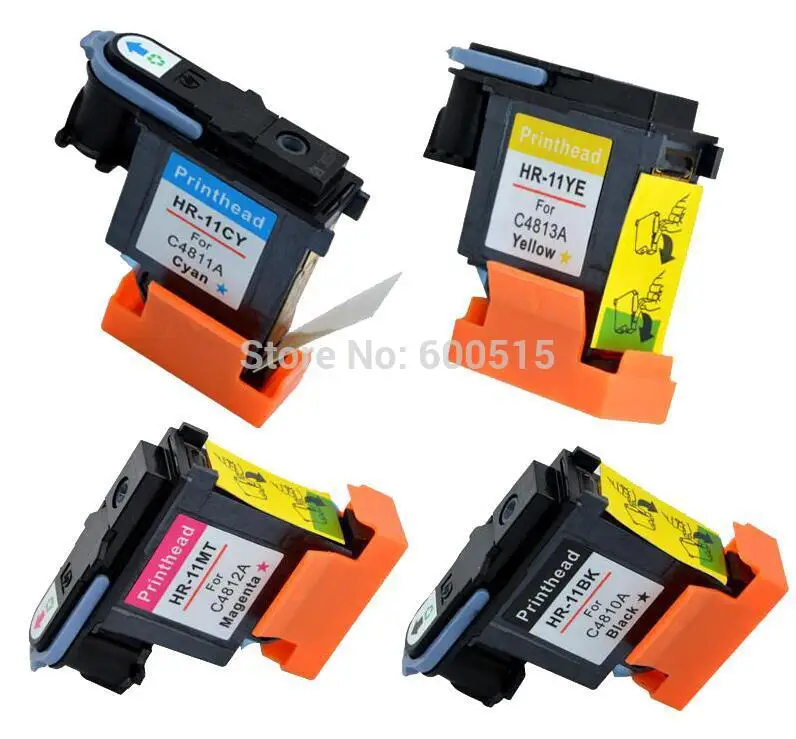 compatible HP11 print head C4810A C4811A C4812A C4813A for designjet ...
