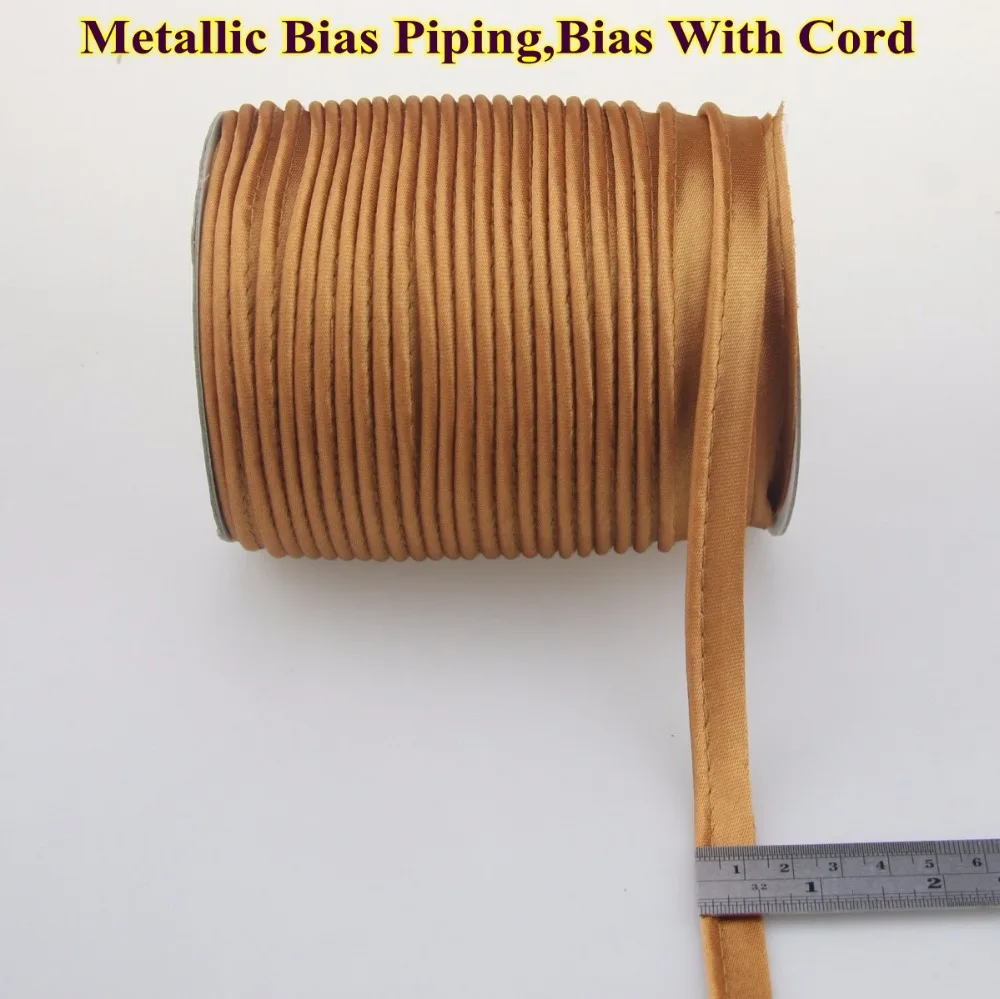 Buy Free Shipping Polyester satin Bias Tape with cord