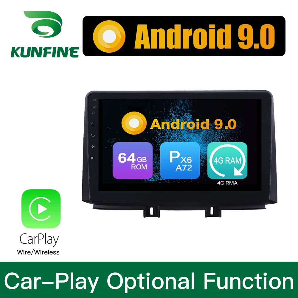 Android 9,0 Ram 4G Rom 64G PX6 Cortex A72 автомобильный DVD GPS; Мультимедийный проигрыватель автомобильный стерео для hyundai Elantra 2017 радио головное устройство