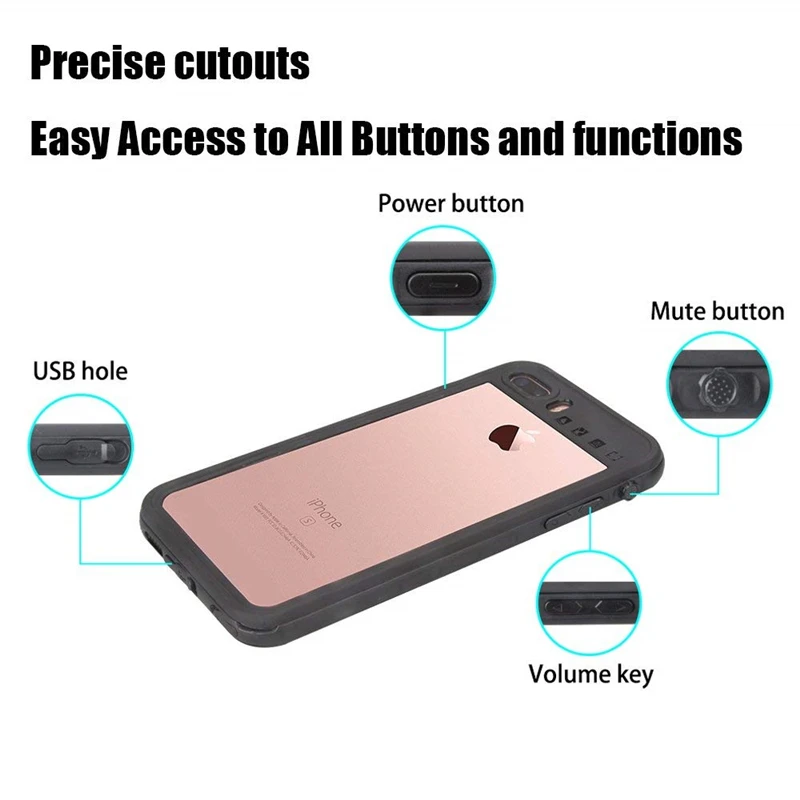 waterproof case for iphone 8plus (3)