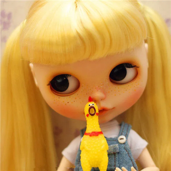 Adorable Doll Sweater for 12/'/' Dolls Accessory for Blythe//Licca//Azone Orange