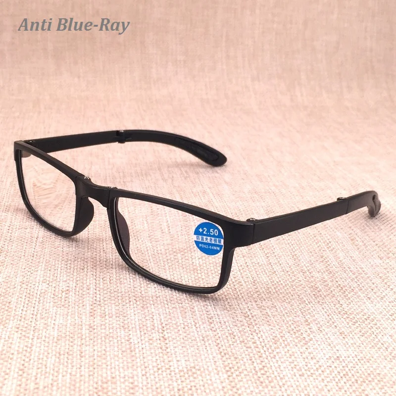 Anti-Blu-ray plegable gafas de lectura de las mujeres de los hombres plegable gafas dioptrías óptico computadora gafas Vintage gafas Retro gafas Anti-Blu-ray plegable gafas de lectura de las mujeres de los hombres plegable gafas dioptrías óptico computadora gafas Vintage gafas Retro gafas