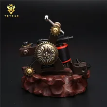 Провода резка гладить 10 обмоточная катушка лайнер/Shader татуировки Machine Gun 25 мм катушки высота питания LTM-H13