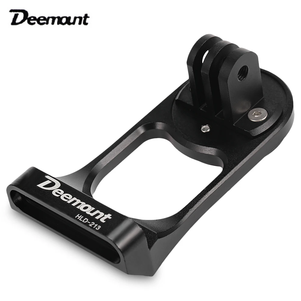 

Deemount Bicycle Handlebar Mount Bike Computer Support Sports Camera Stand Lamp Holder Fits Garmin Cateye GoPro Bracket