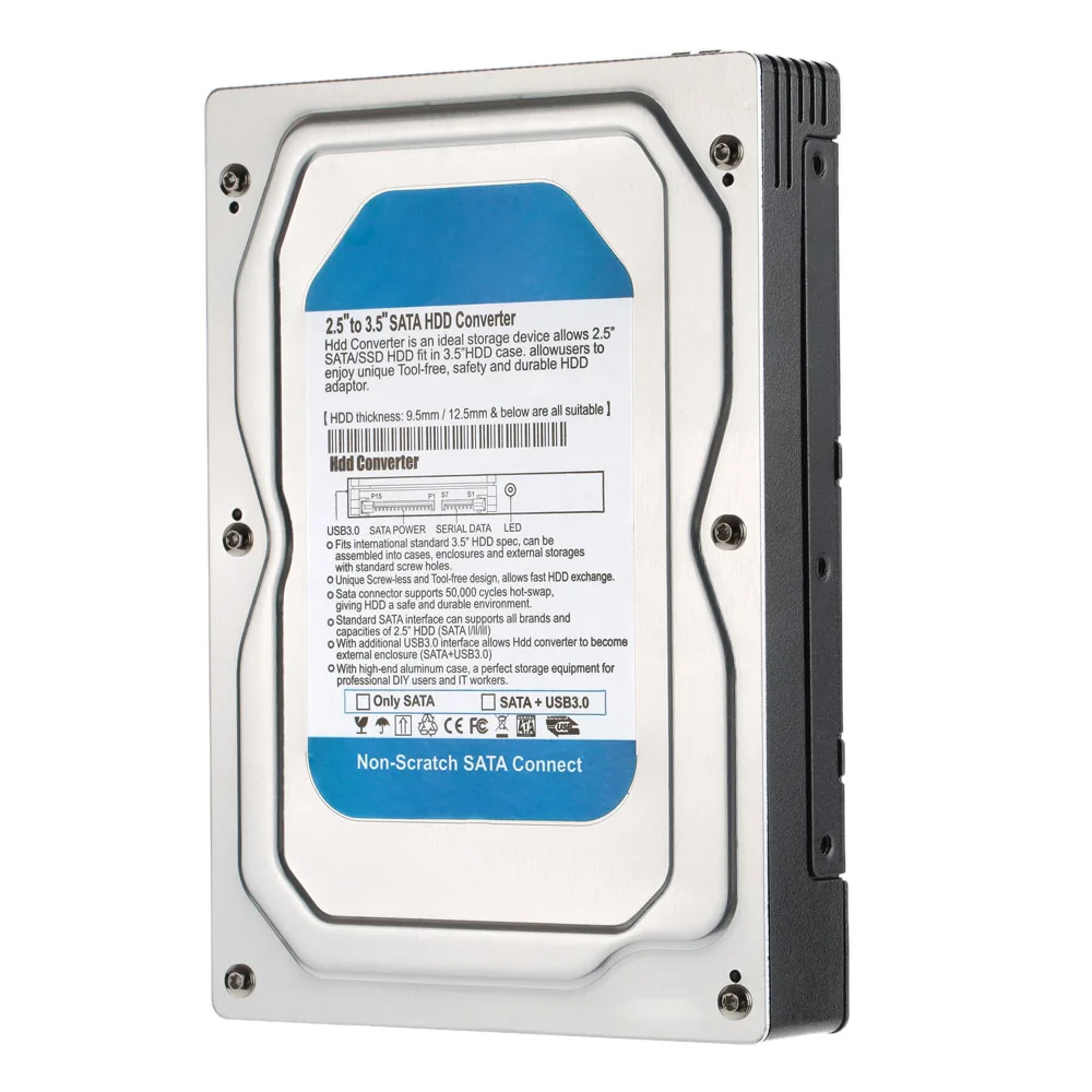 Корпус для внешнего жесткого диска с одним отсеком USB 3 0 внутренний корпус и SSD
