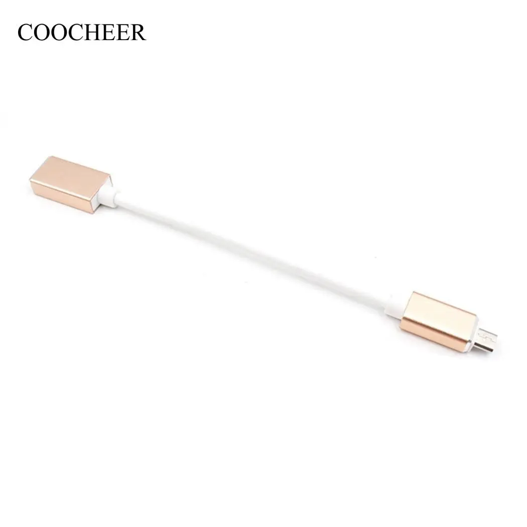 

Adapter USB to USB 2.0 OTG Cable OTG Data Sync Converter Micro Cable