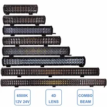 Buy OFFROAD 12V 24V COMBO 12 15 17 20 23 28 37 45 INCH CAR TRUCK 4X4 4WD ATV WAGON PICKUP DRIVING LIGHT BAR 120W 180W 240W 390W 480W Free Shipping