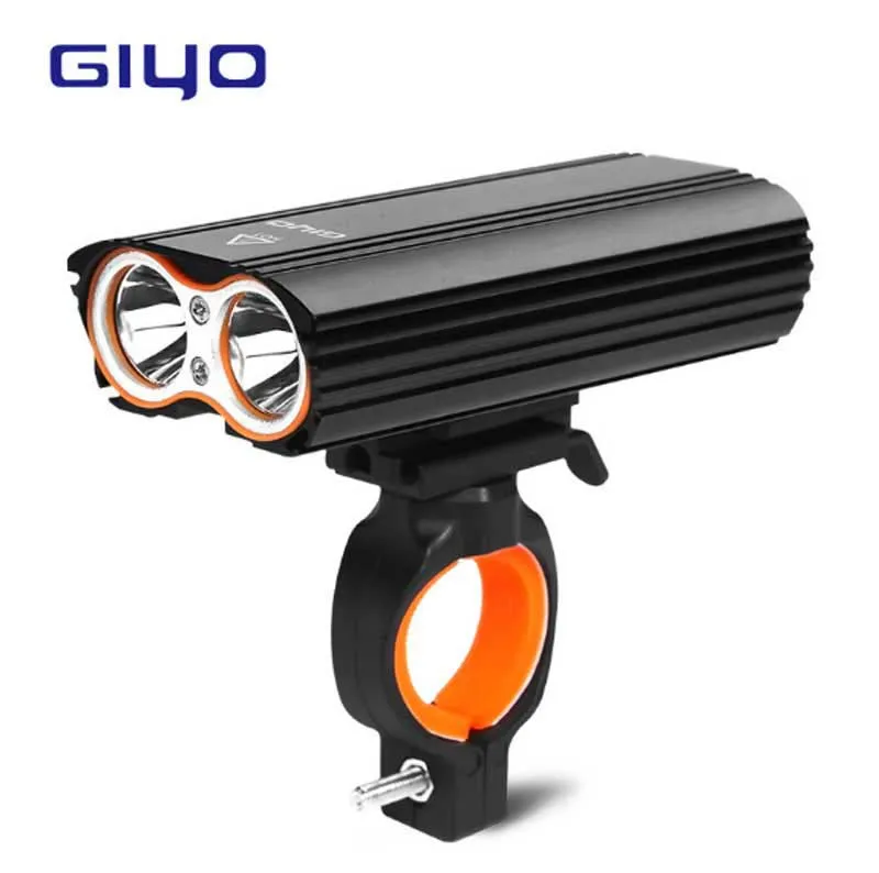 Clearance GIYO T6 Led Bike Waterproof Front Lamp Lights 4 Modes Strap USB Rechargeable Top Quality 1