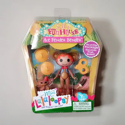 Новинка! 8 см мини куклы lalaloopsy с маленькими аксессуарами игрушки для девочек набор игровой домик игрушки подарки