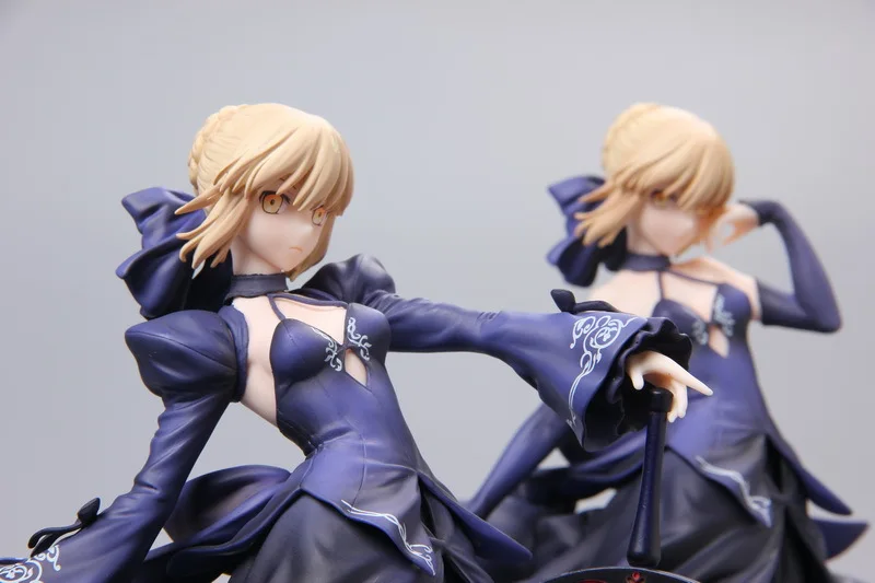 3 цвета 23 см Fate Grand Order Saber Alter Dress Ver Сексуальная ПВХ Модель Коллекция Косплей украшение аниме фигурка игрушка кукла 9''