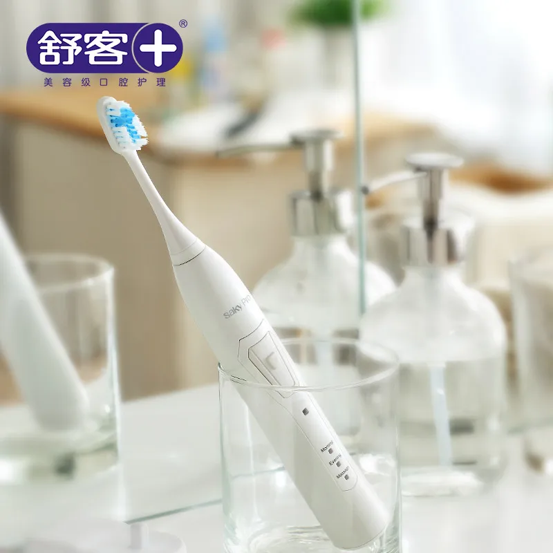Free shipping Saky Acoustic Wave Electric Toothbrush rechargable Brands
