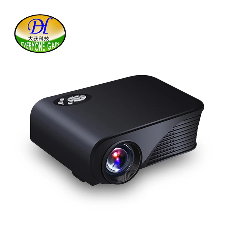 

Everyone Gain Mini280 Mini Projector Home Theater LED TV Portable Projector HDMI USB HD Cheap Video Projector Best LED Projector