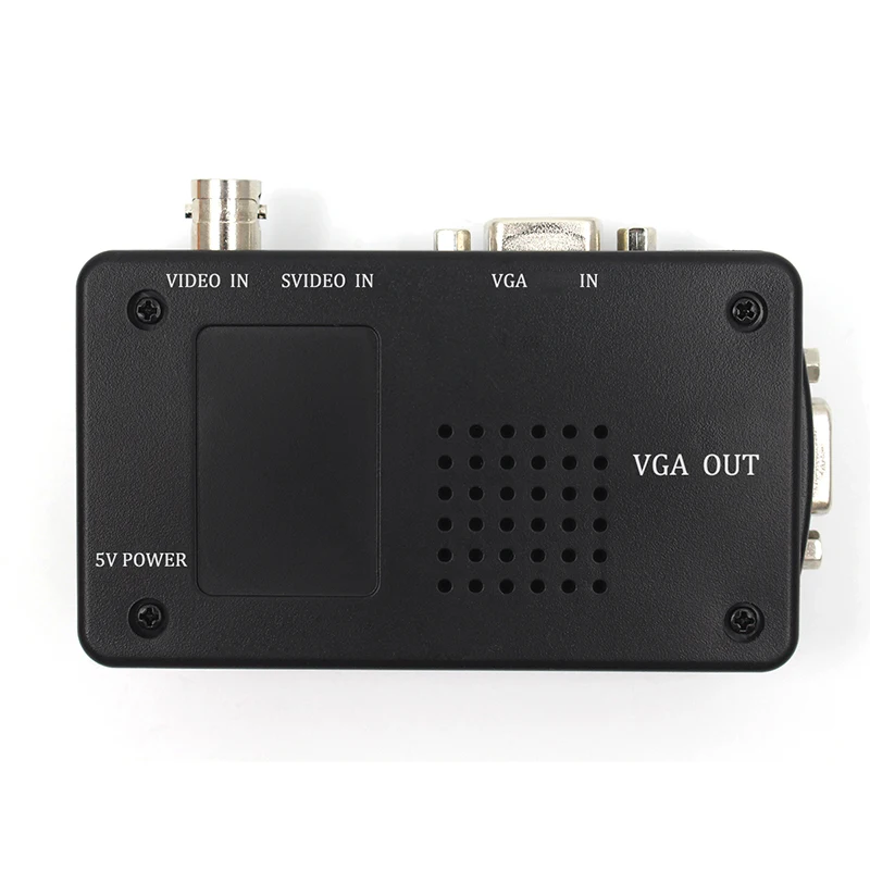 BNC S-Video VGA к VGA конвертер коробка ПК к ТВ VGA вход к VGA выход цифровой коммутатор коробка для ПК MAC tv камера DVD DVR