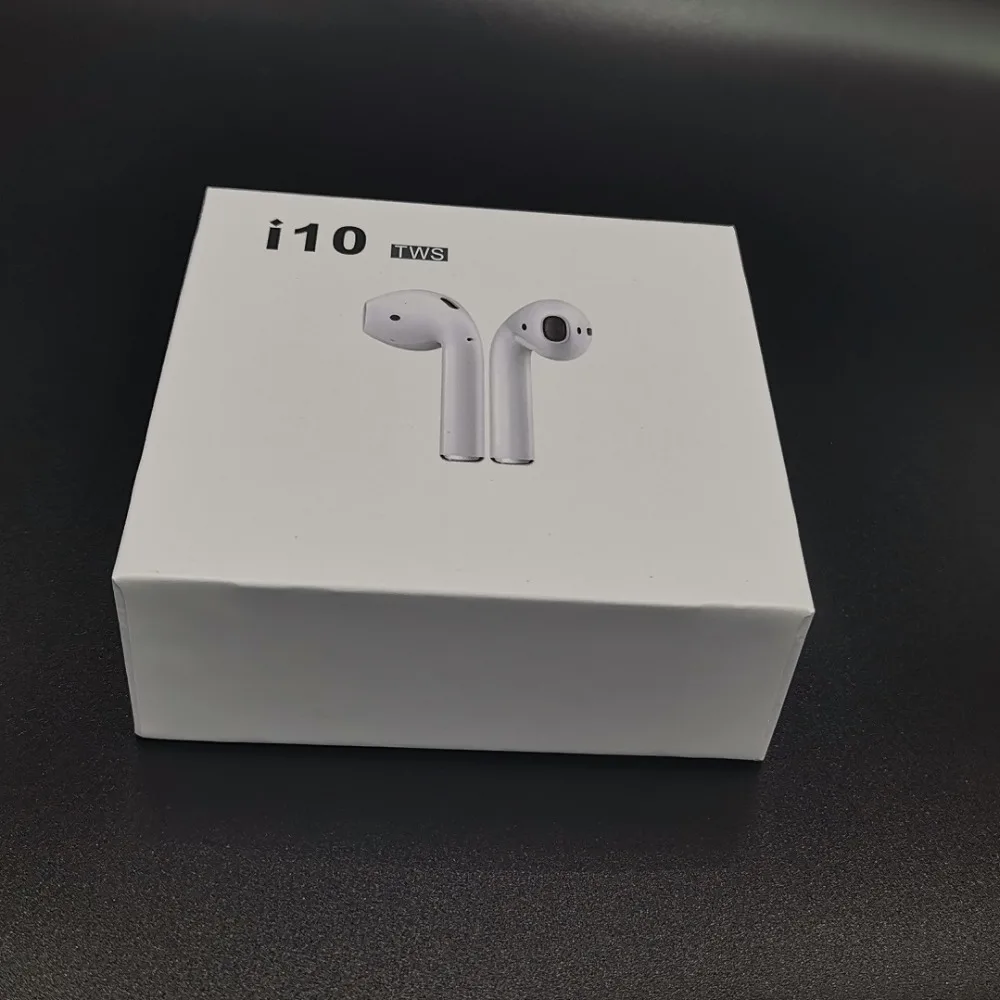 Rich bear i10 TWS Mini Wireless Bluetooth Touch Control Earphone Stereo Earbud Headset All Smart Phone with wireless charging |