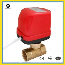 CWX-50P быстрой установке AC220V CR02 DN15 DN20 DN25 DN32 Латунь Материал Электрический шаровой клапан управления моторизованной автоматический клапан