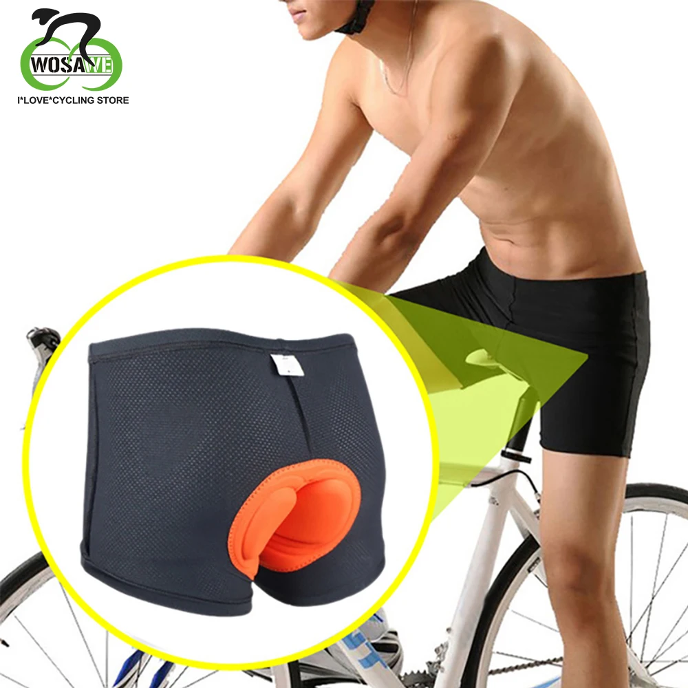 Wosawe Pants Cushion,Cushion Men Women Padded Cushion Men Women Bicycle Underwear Pants
