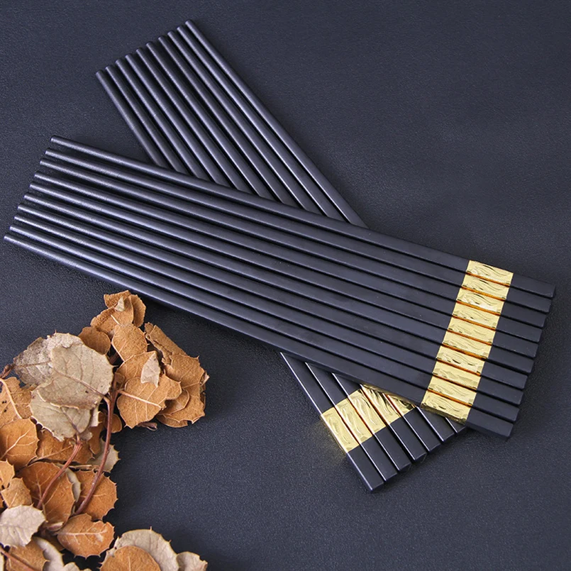 

10 pairs/lot Embossed Chopsticks Glass Fiber Chinese Blessing Antiskid Frosted Reusable Chopsticks Set Dishwasher Safe Tableware
