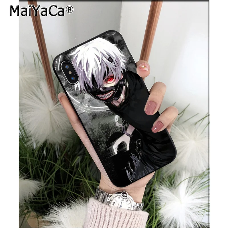 MaiYaCa Токийский Гуль kaneki Кен клиент высокое качество чехол для телефона для Apple iPhone 8 7 6 6S Plus X XS MAX 5 5S SE XR чехол